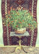 Oriental Rug & Impatiens 81